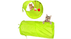 Tunel Interactivo Plegable Para Gatos